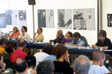 uno dei momenti pi significativi del G8 di Genova: i forum tematici