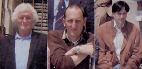 i tre candidati di Rifondazione Comunista da sinistra Giovanni Brussone, Luca Calcagno e Massimo Filippini