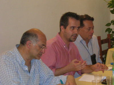 Franco Zunino, Marco Ravera e Ciro Pesacane