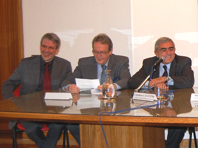 Alberto Ferrando, Carlo Ruggeri e Rino Canavese