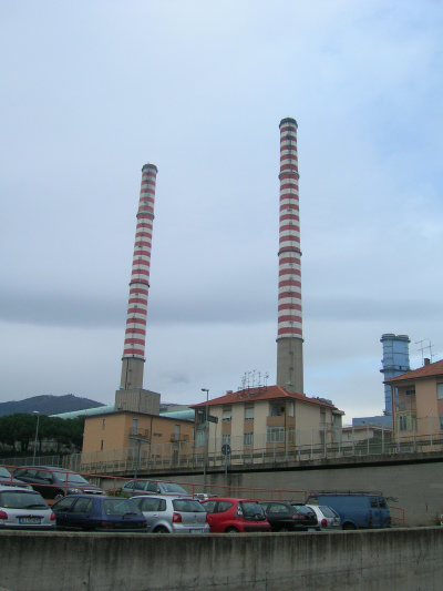la centrale di Vado Ligure